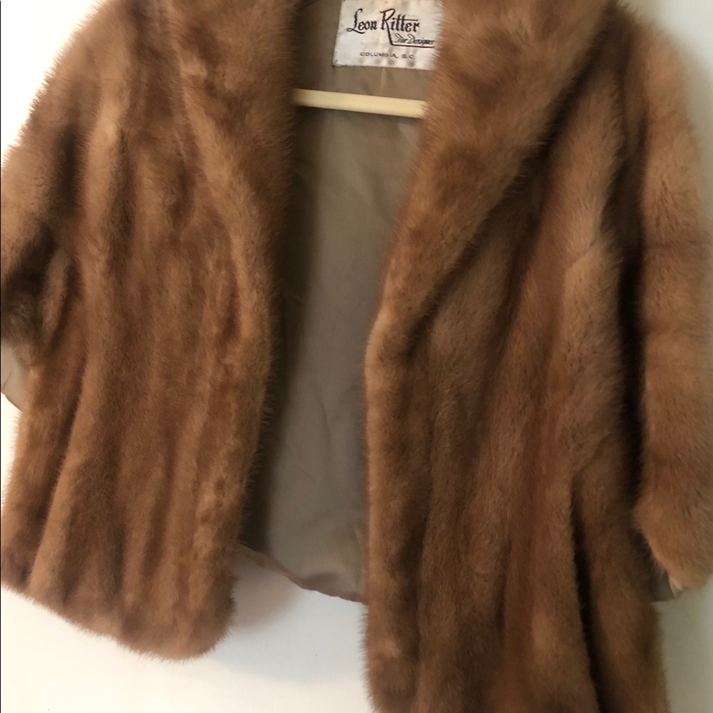 Leon Ritter Mink Stole - Picture 2 of 6